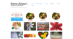 Desktop Screenshot of elenazelaia.com