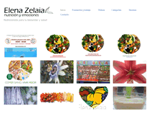 Tablet Screenshot of elenazelaia.com